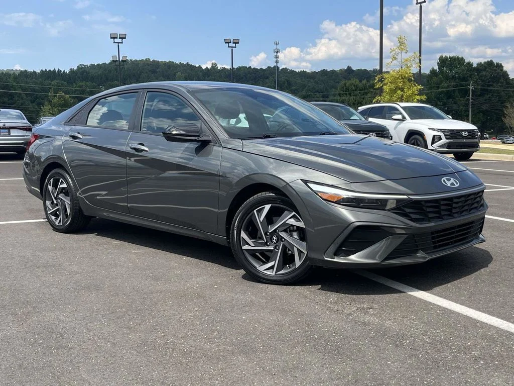 Certified Used 2025 Gray Hyundai SEL Sport image 1