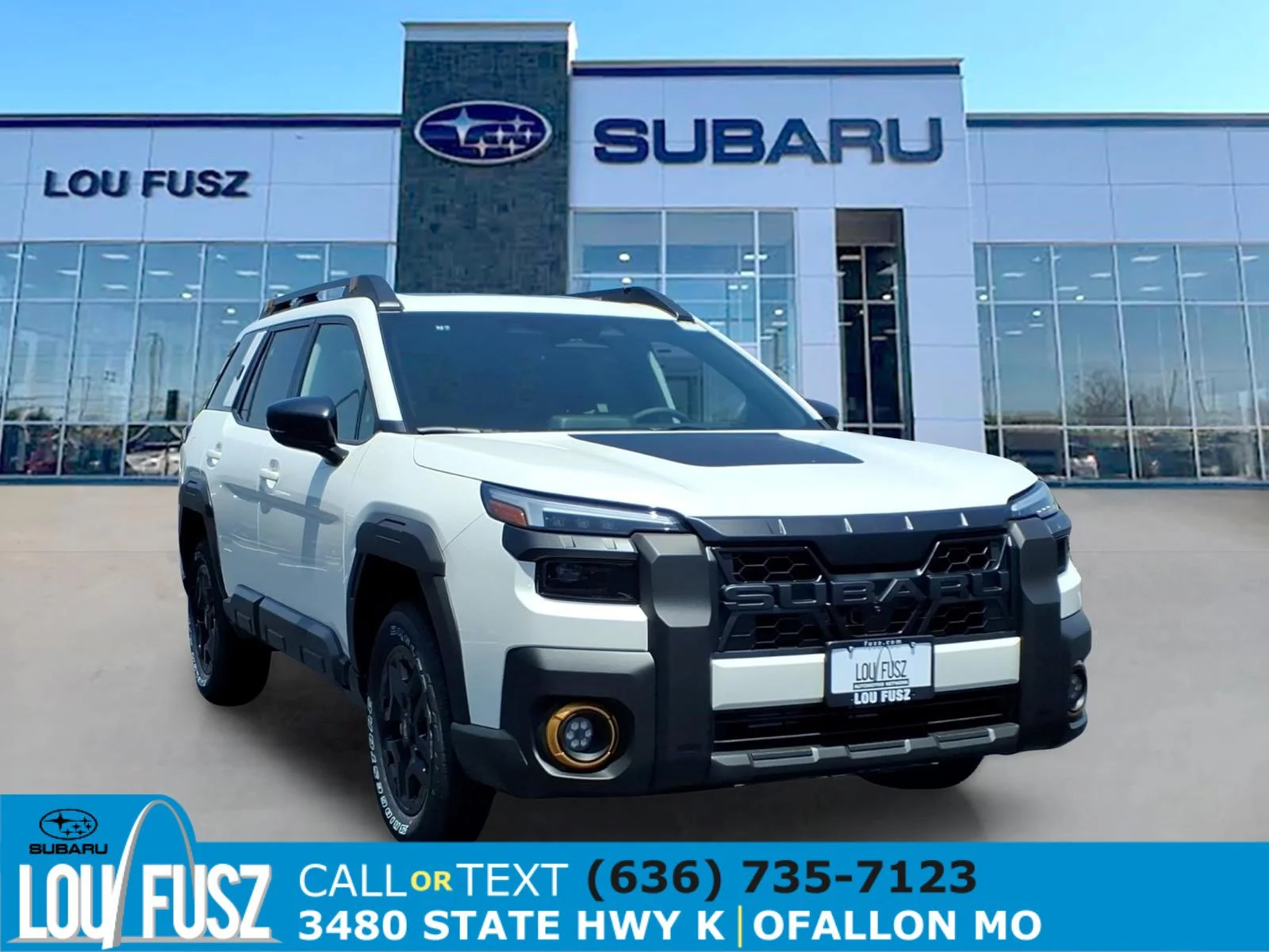 New 2026 CRYSTAL WHITE PEARL Subaru Wilderness image 1