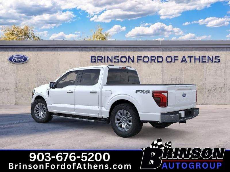 New 2026 Star White Metallic Tri-Coat Ford Lariat® image 4