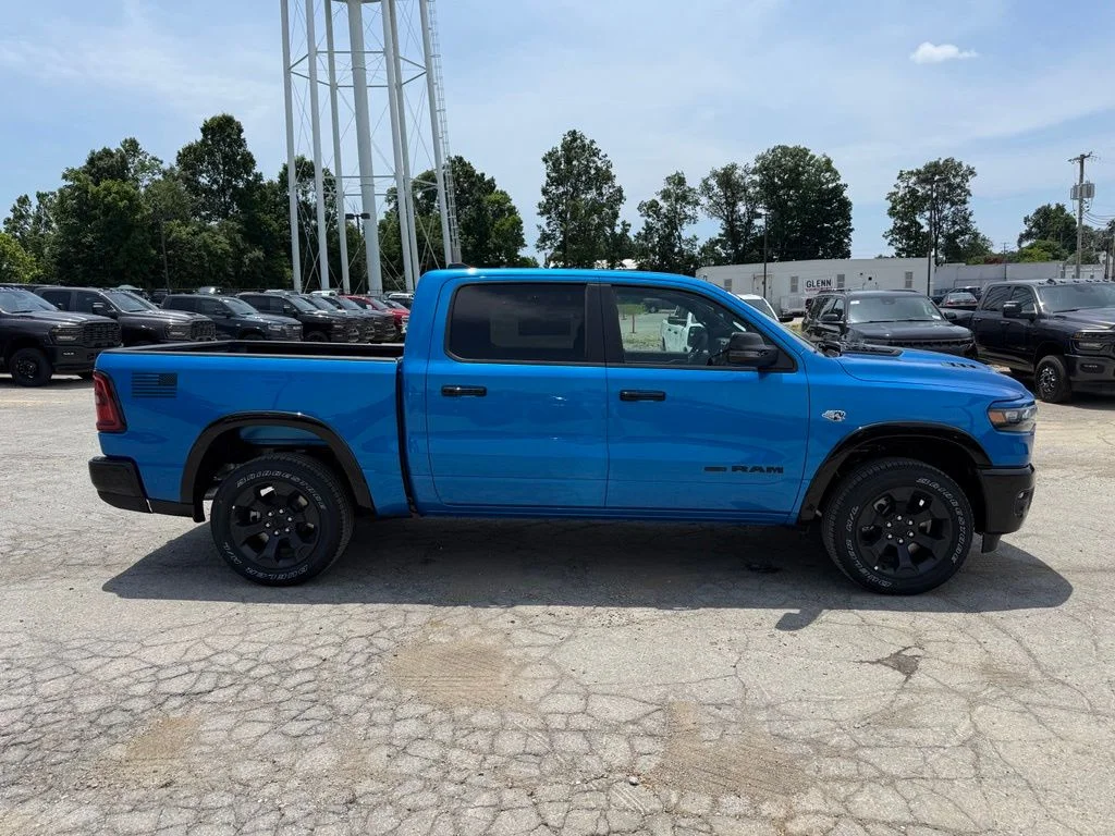 New 2026 Hydro Blue Pearl-Coat Exterior Paint RAM Big Horn/Lone Star image 5