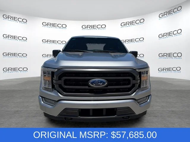 Used 2023 Iconic Silver Metallic Ford XLT image 2
