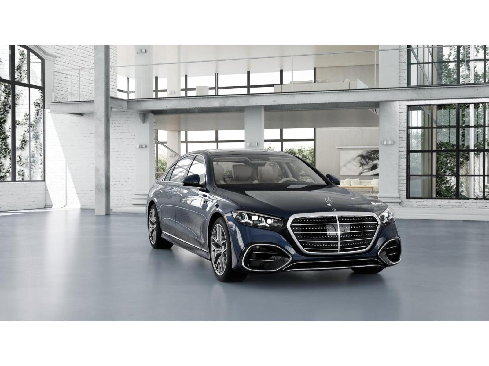 New 2027 Nautical Blue Metallic Mercedes-Benz S 580 4D Sedan 4MATIC® image 10