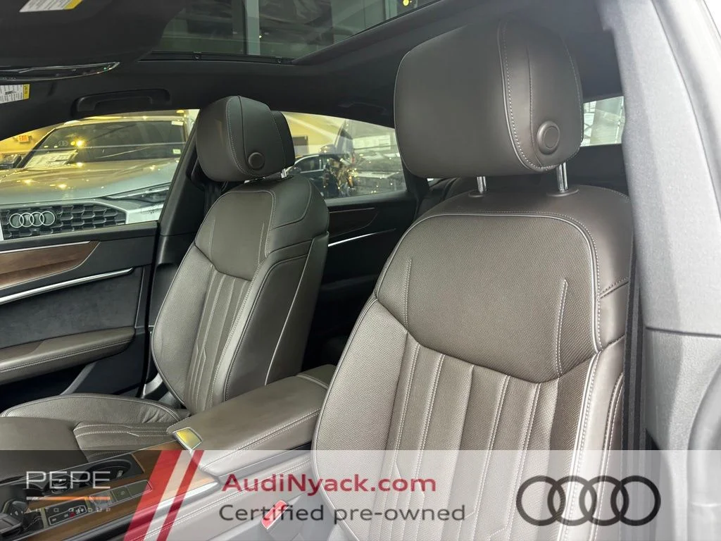 Certified Used 2024 Blue Audi 55 Prestige image 12