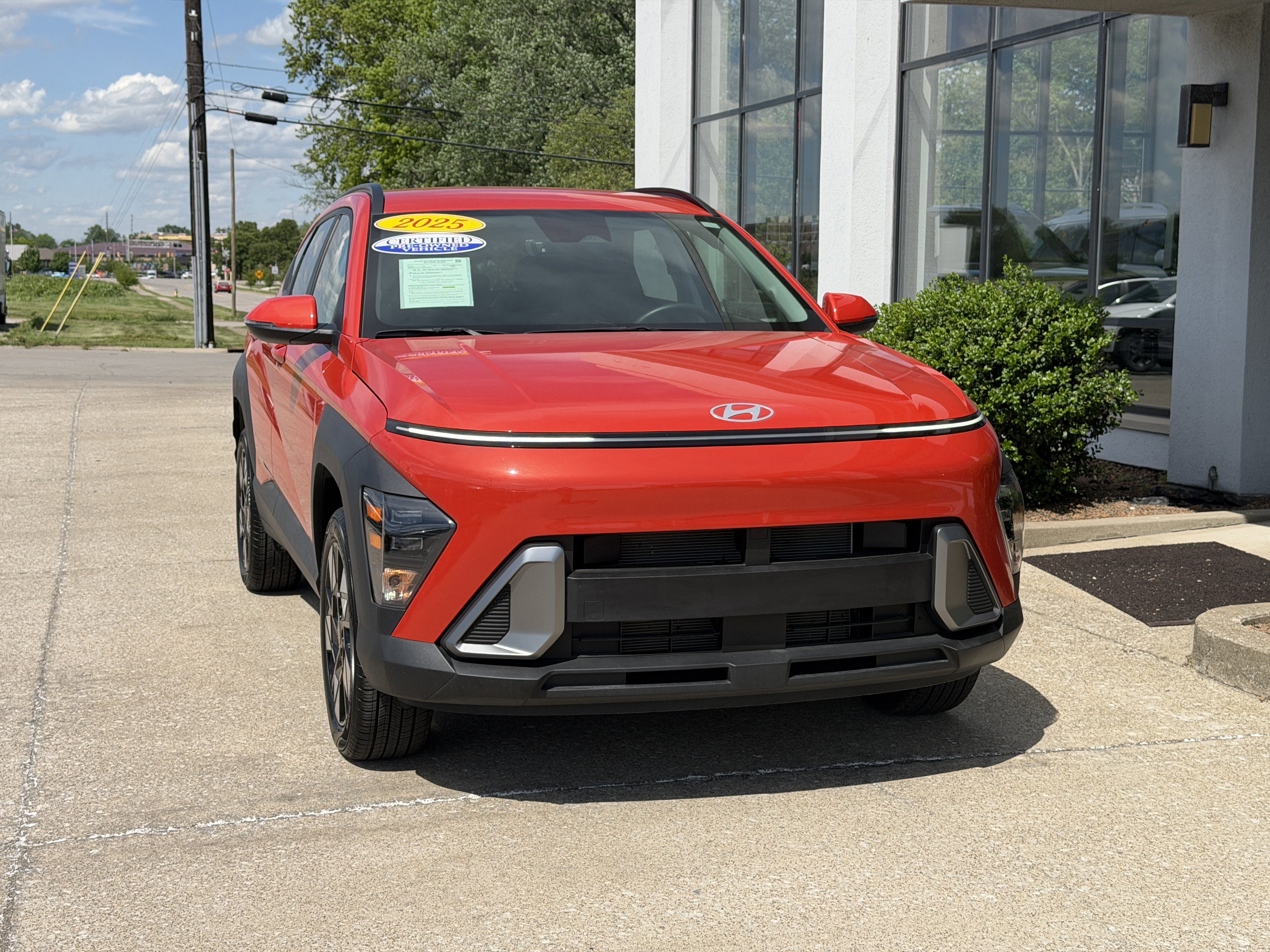 Certified Used 2025 Soultronic Orange Pearl Hyundai SEL Convenience image 16