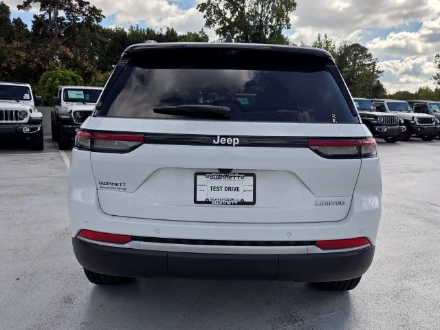 New 2027 Bright White Clearcoat Jeep Limited image 7