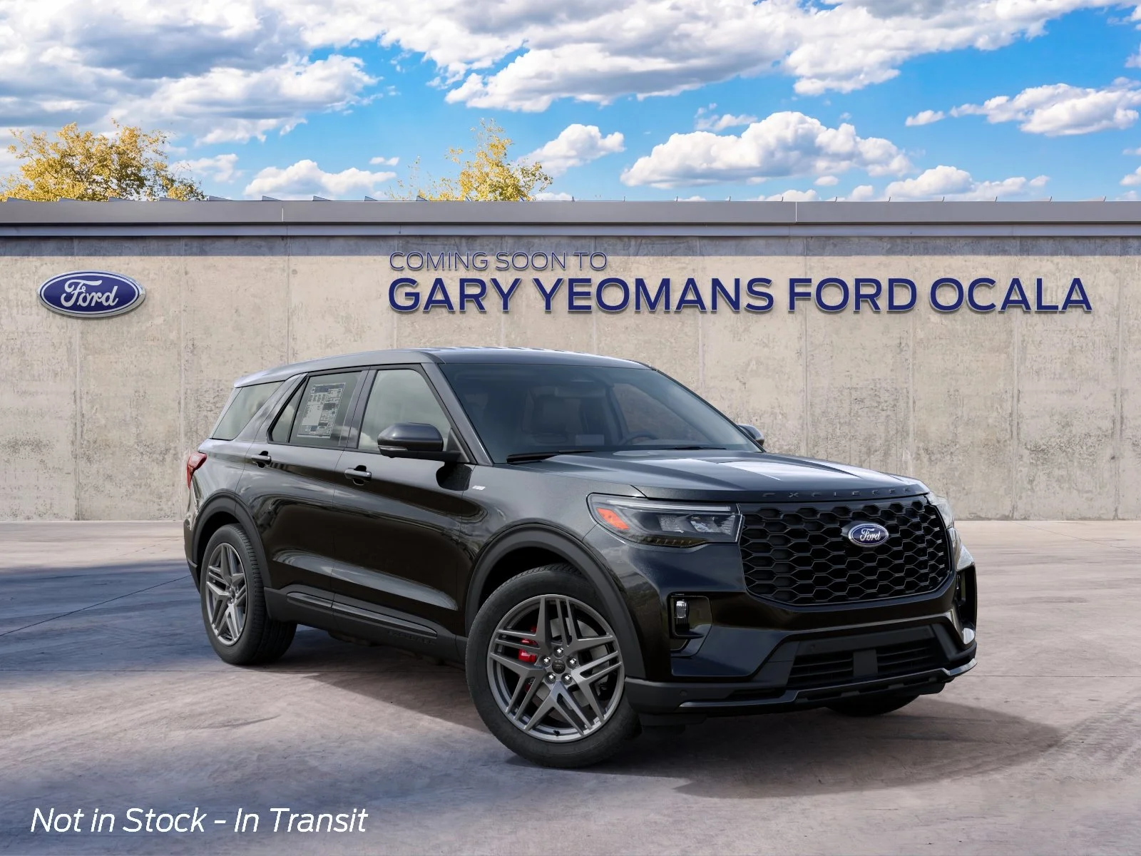 New 2027 Agate Black Metallic Ford ST-Line image 4