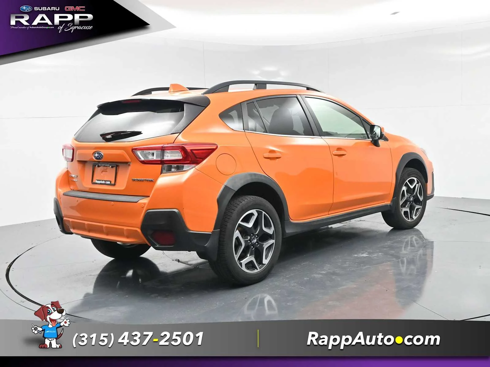 Used 2019 Sunshine Orange Subaru Limited image 27