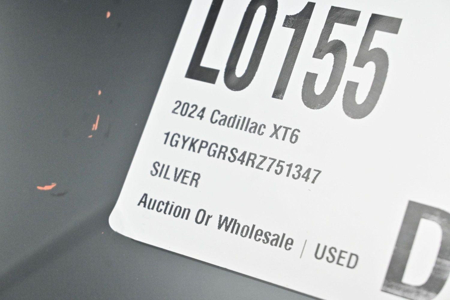 Used 2024 Argent Silver Metallic Cadillac Sport image 36