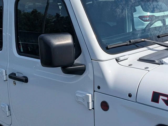 Used 2024 Bright White Clearcoat Jeep Rubicon image 10