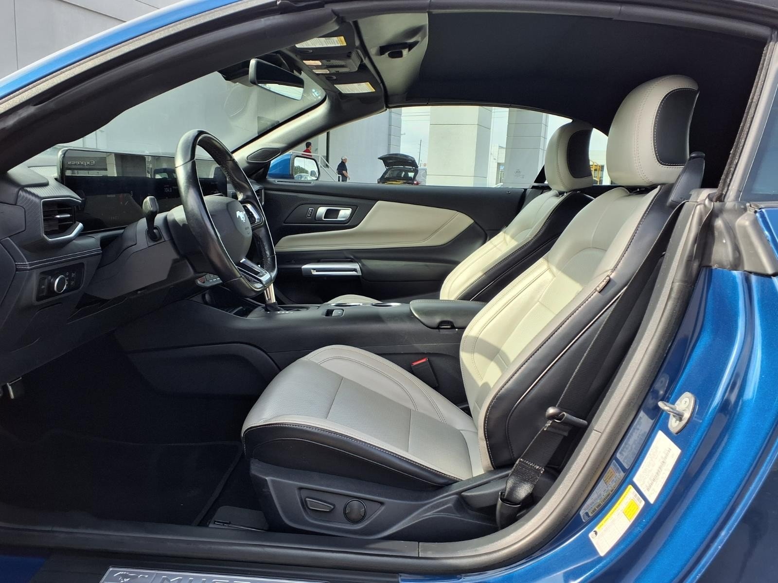 2024 Ford Mustang EcoBoost Blue at Davis Chevrolet