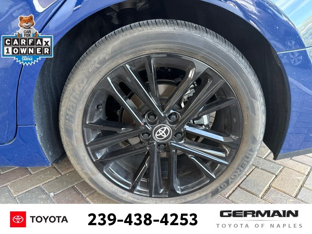 Used 2025 Blue Toyota SE image 12