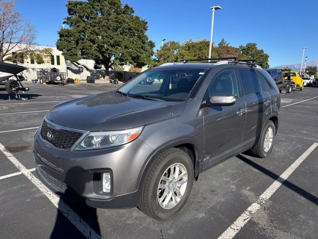 Used 2015 Titanium Silver Kia LX image 2