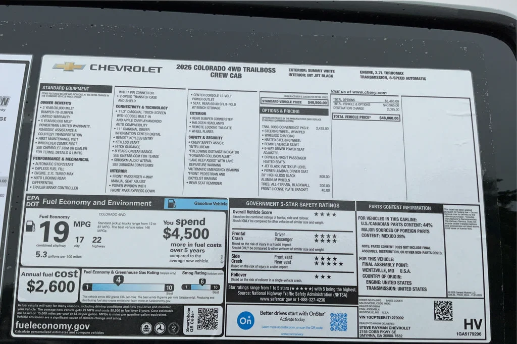 2026 Chevrolet Colorado Trail Boss - Photo 22