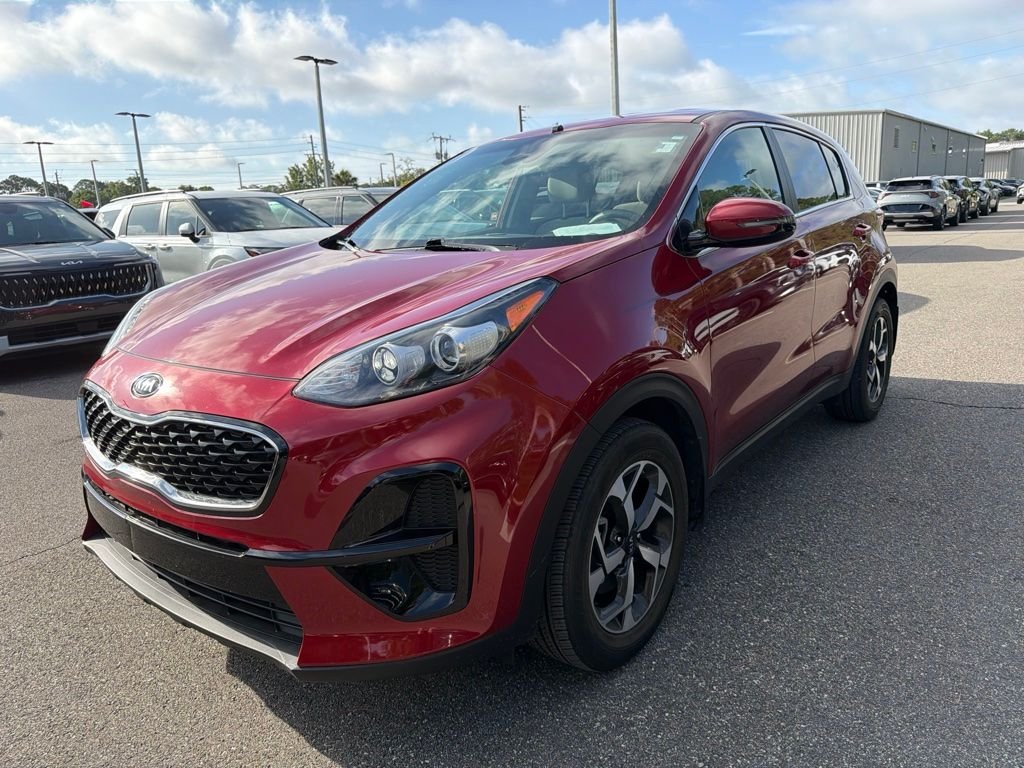 Used 2020 Red Kia LX image 8