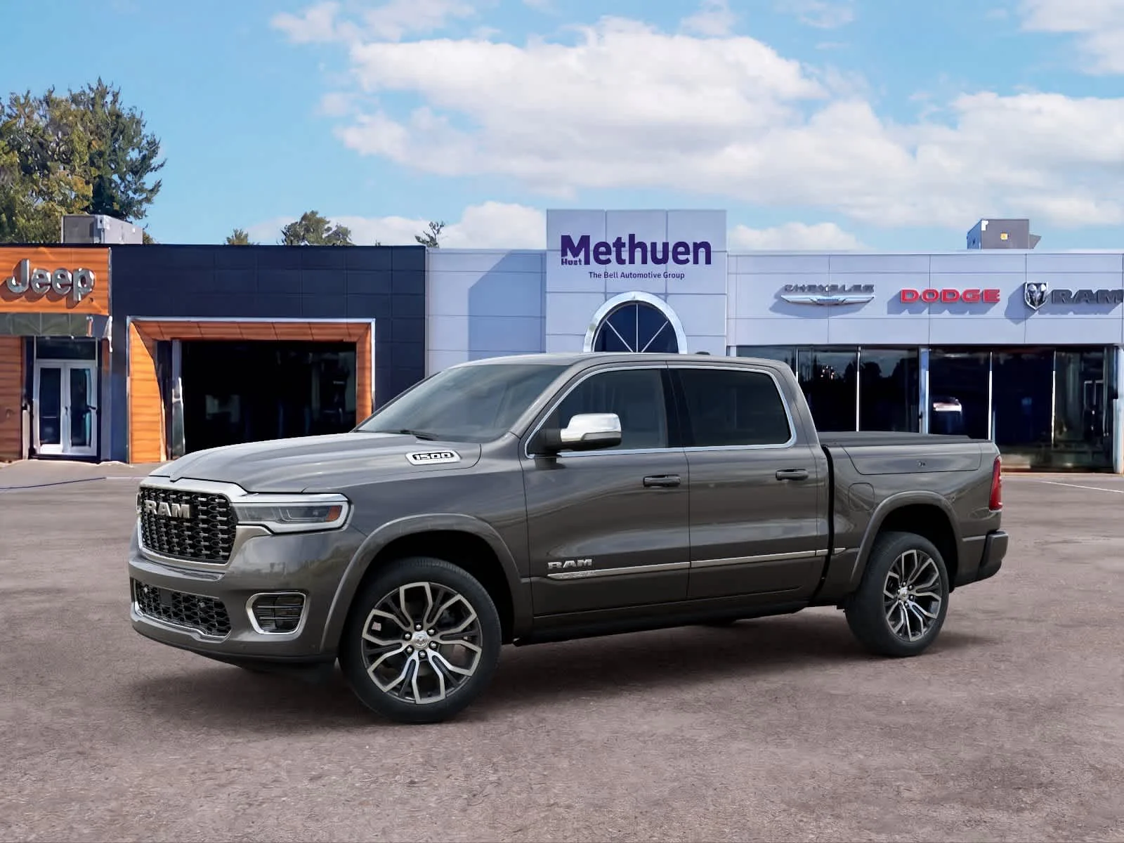 New 2027 Granite Crystal Metallic Clearcoat Ram Tungsten image 2