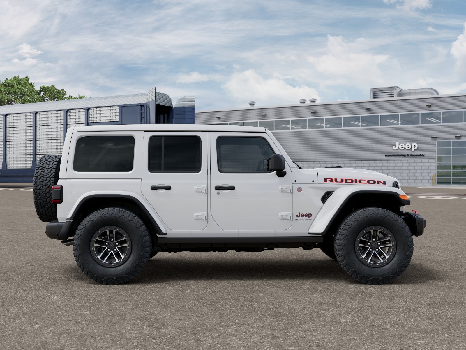 New 2026 Bright White Clear-Coat Exterior Paint Jeep  image 12
