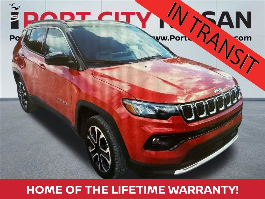 Used 2024 Red Hot Pearlcoat Jeep Limited image 1