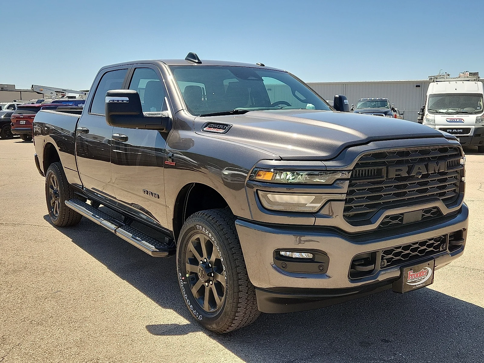New 2026 Granite Crystal Metallic Clear-Coat  Paint Ram LONE STAR CREW CAB 4X4 6
