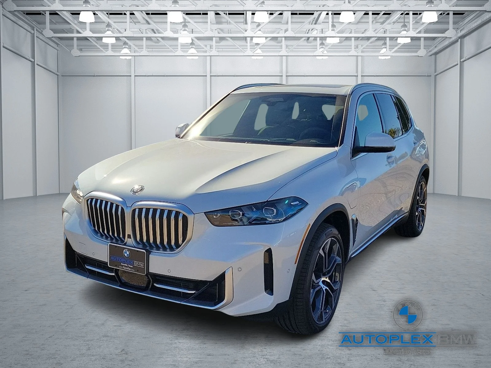 New 2026 Mineral White M BMW xDrive50e All-Wheel Drive Sports Activity Vehicle image 1