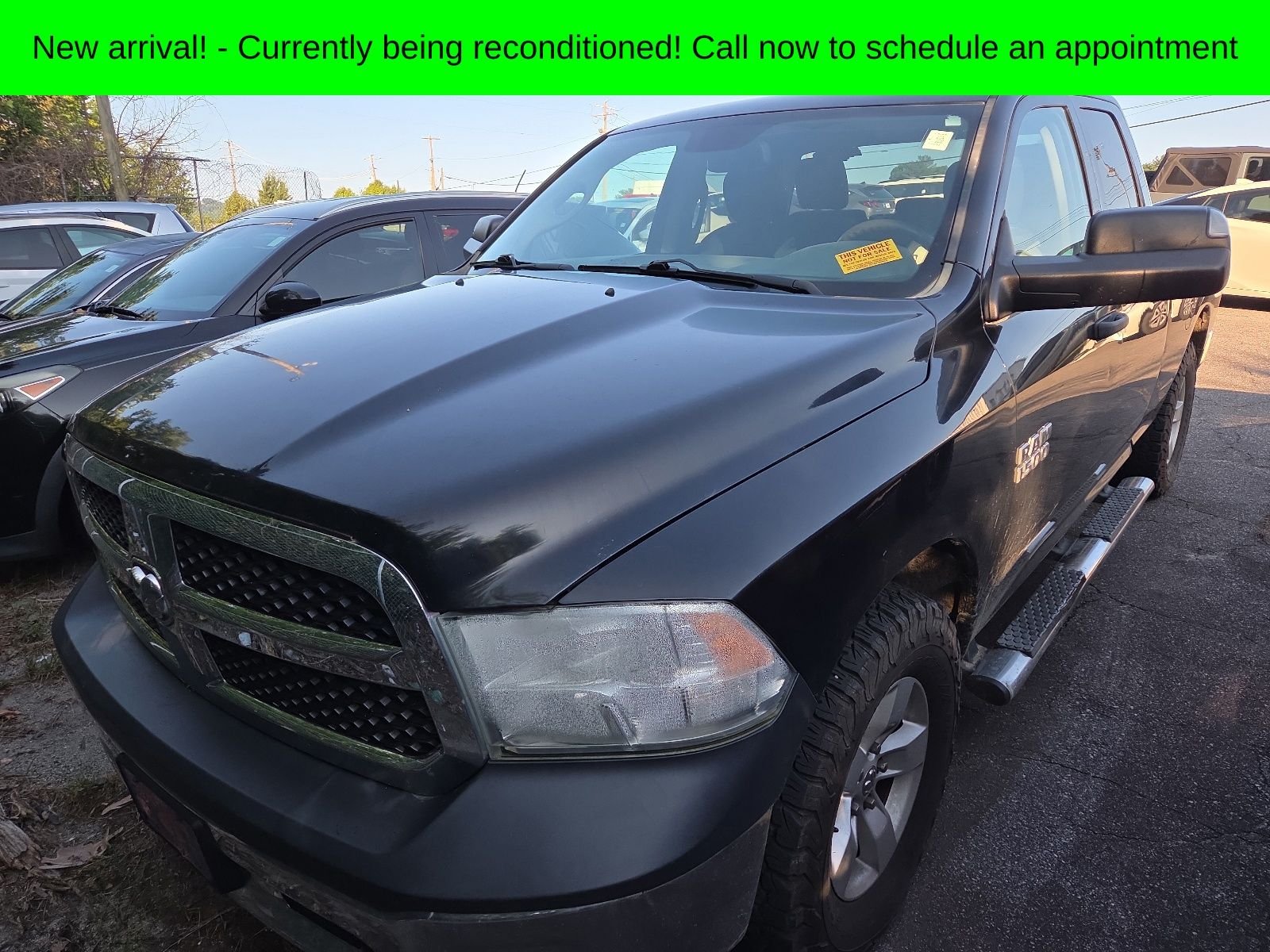 Used 2015 Black Clearcoat Ram Tradesman image 1