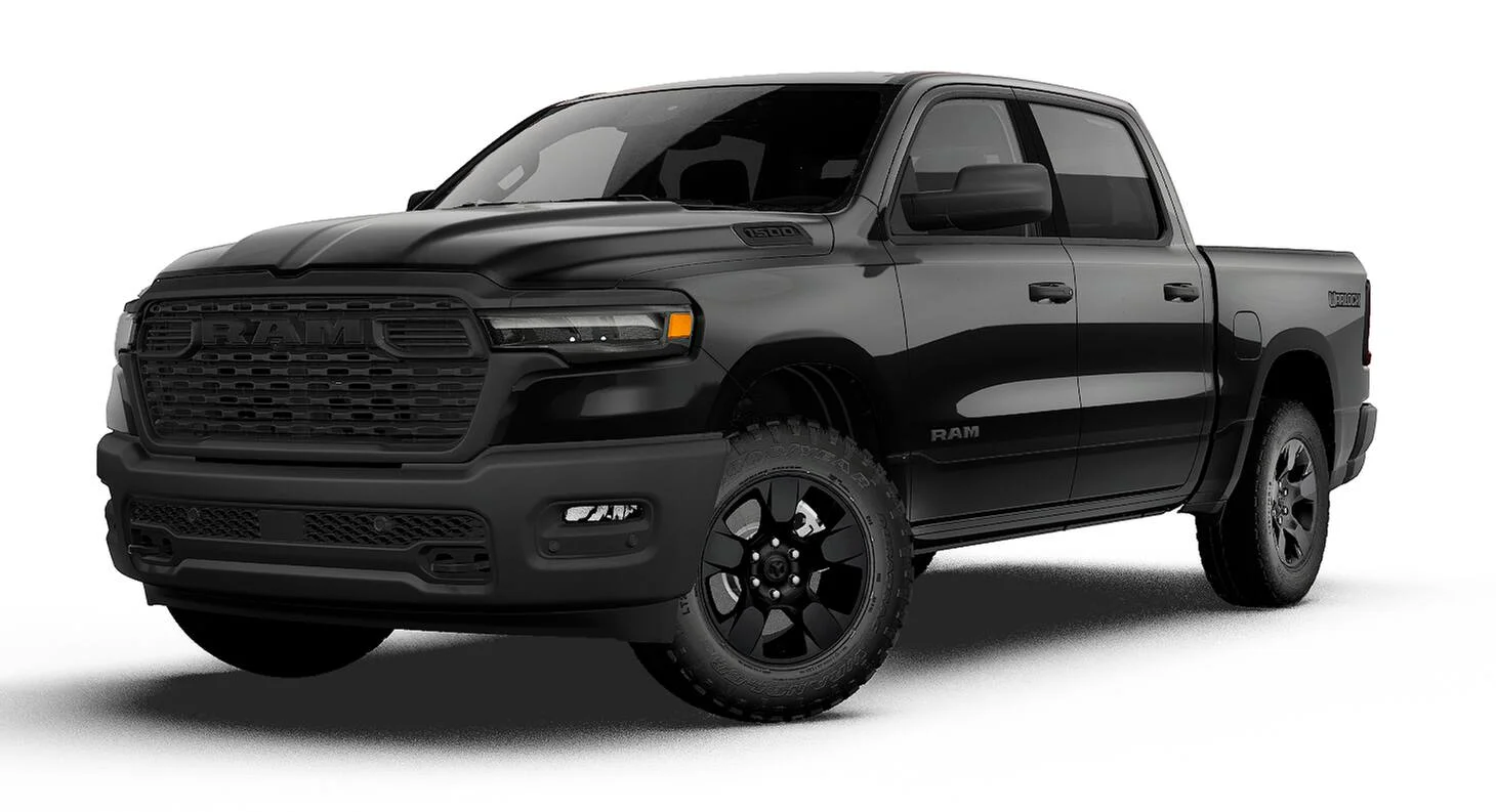 New 2027 Diamond Black Crystal Pearl-Coat Exterior Paint RAM  image 1