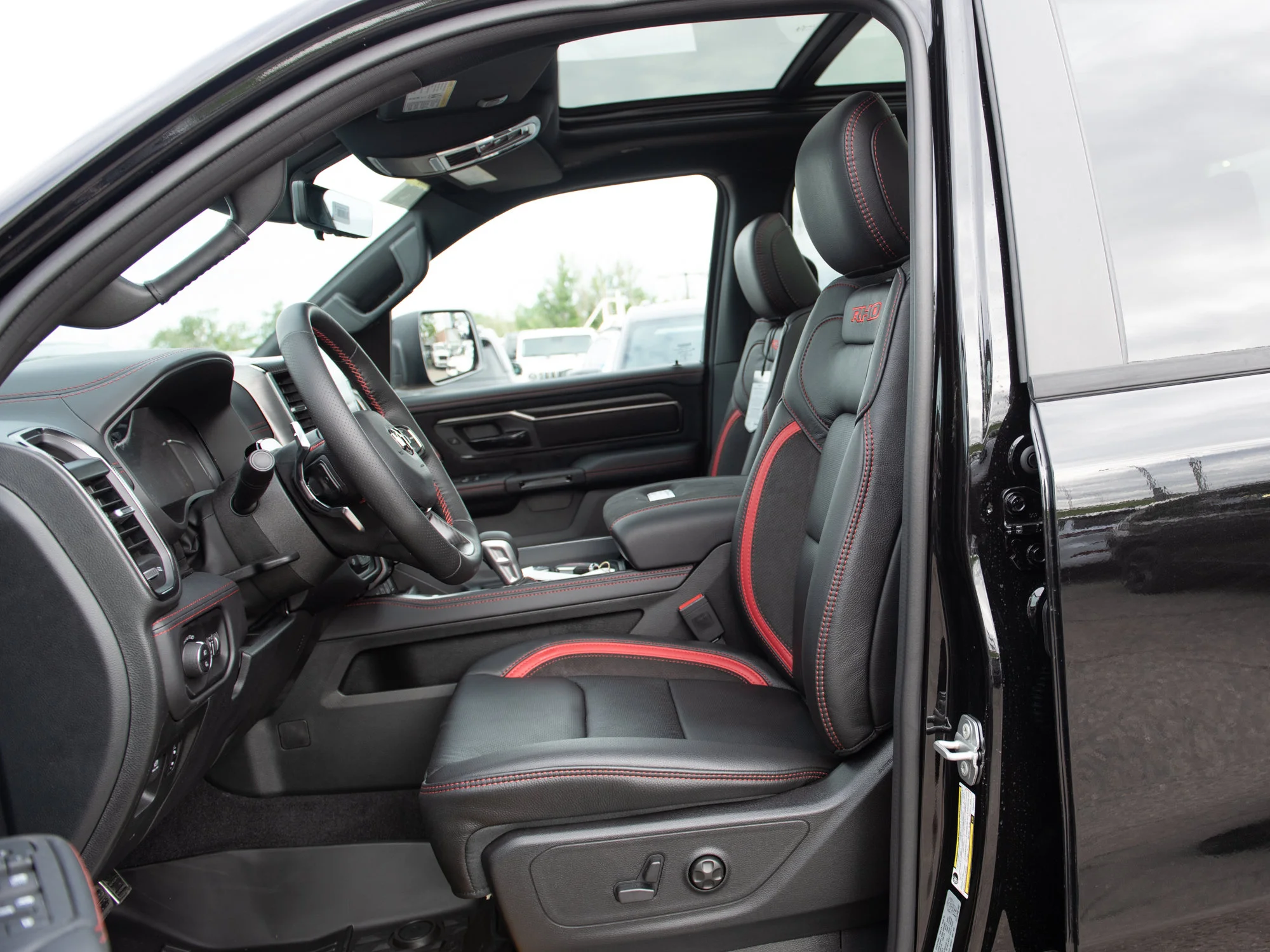 New 2026 Black RAM RHO* Crew Cab 4x4, 540HP, 35 Inch Tires, Passenger Screen, Massage Seats image 33
