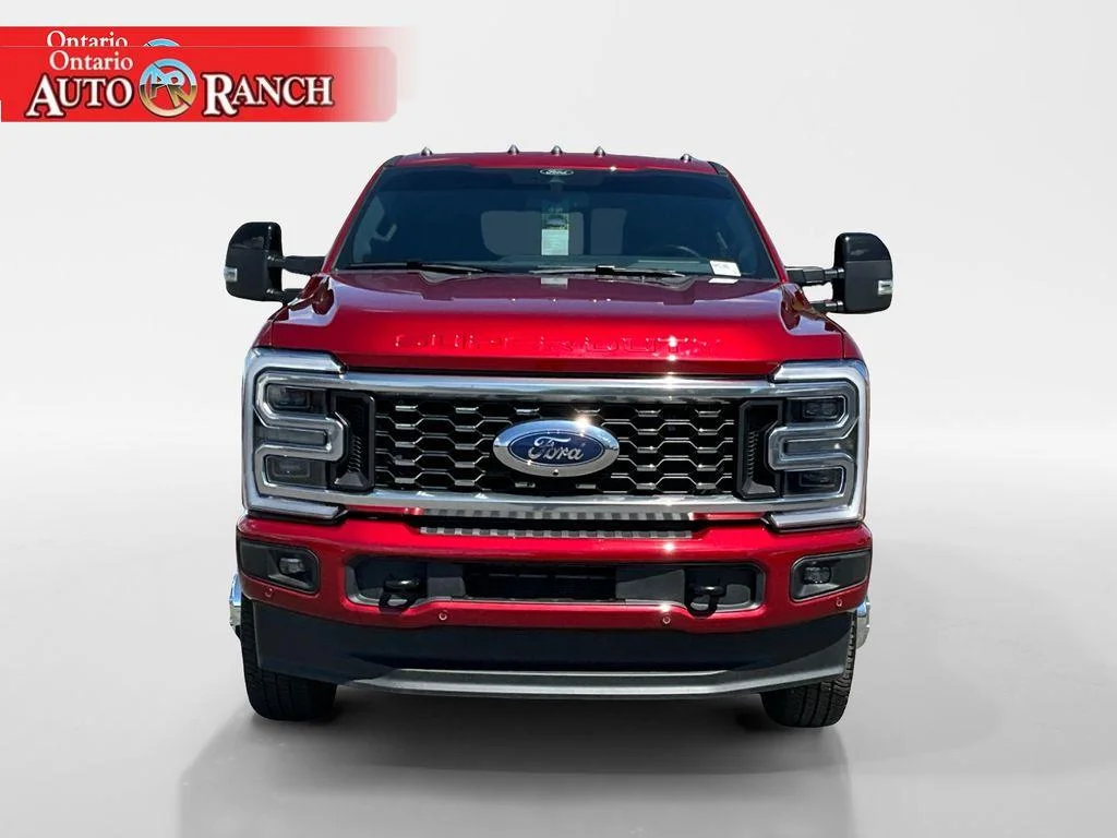 Used 2025 Ruby Red Metallic Tinted Clearcoat Ford Platinum image 8
