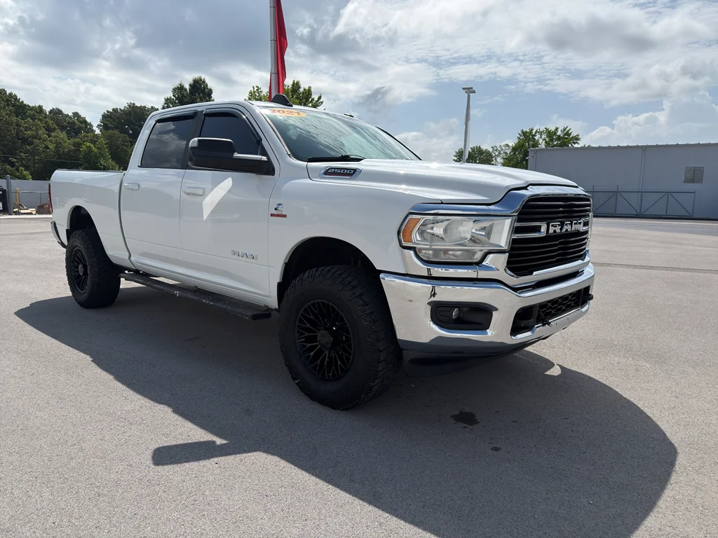 Used 2021 Bright White Clearcoat Ram Big Horn image 2