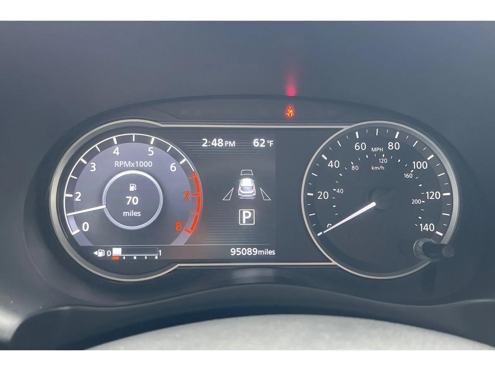 Used 2019 Aspen White Tricoat Nissan SV image 36