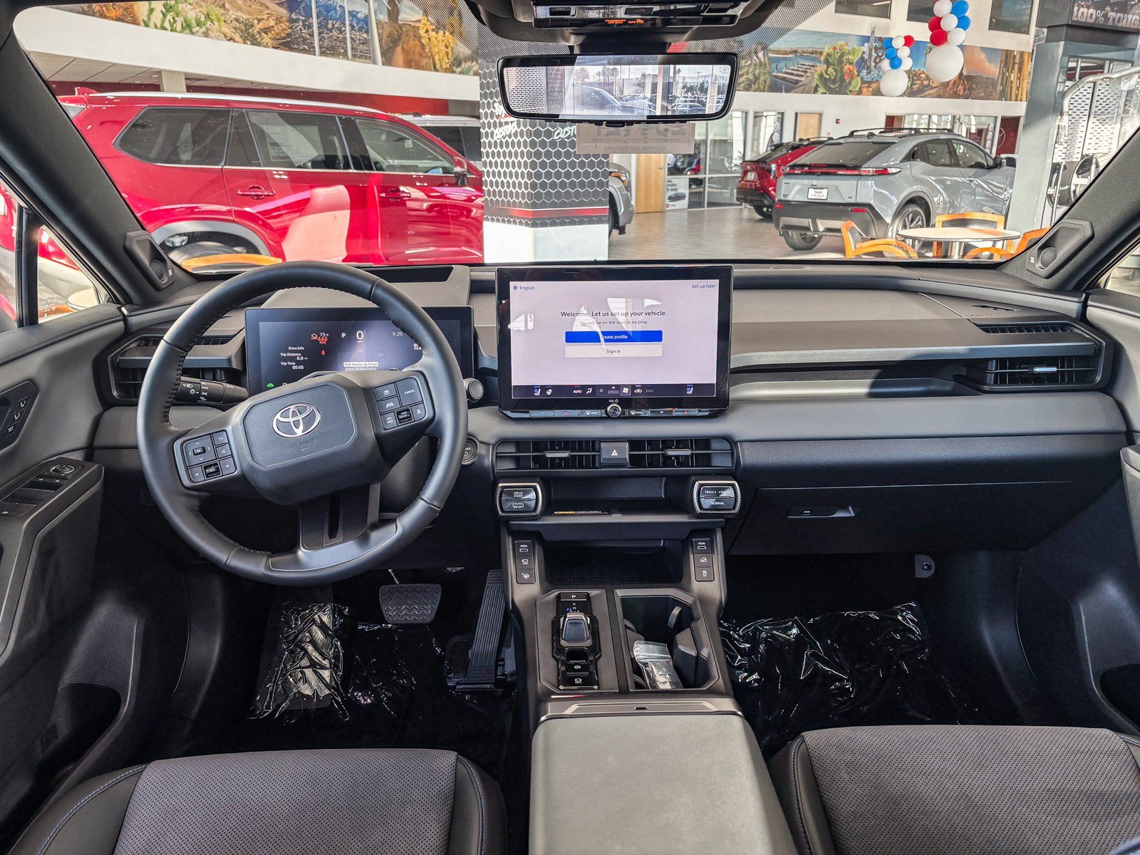 New 2026 Wind Chill Pearl with Midnight Black Metallic roof <sup>1</sup> Toyota  XSE image 14