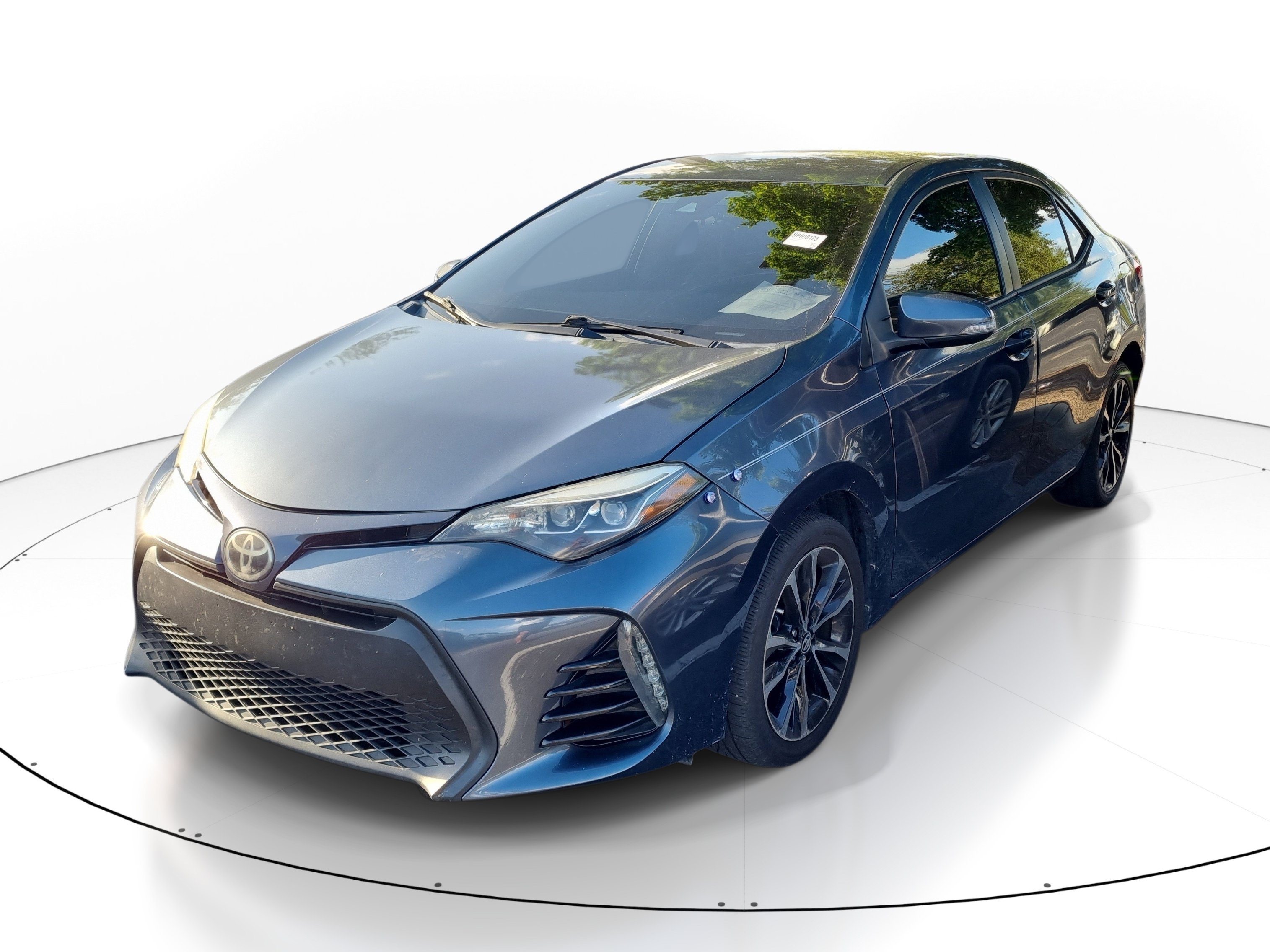 Used 2017 Slate Metallic Toyota SE image 2