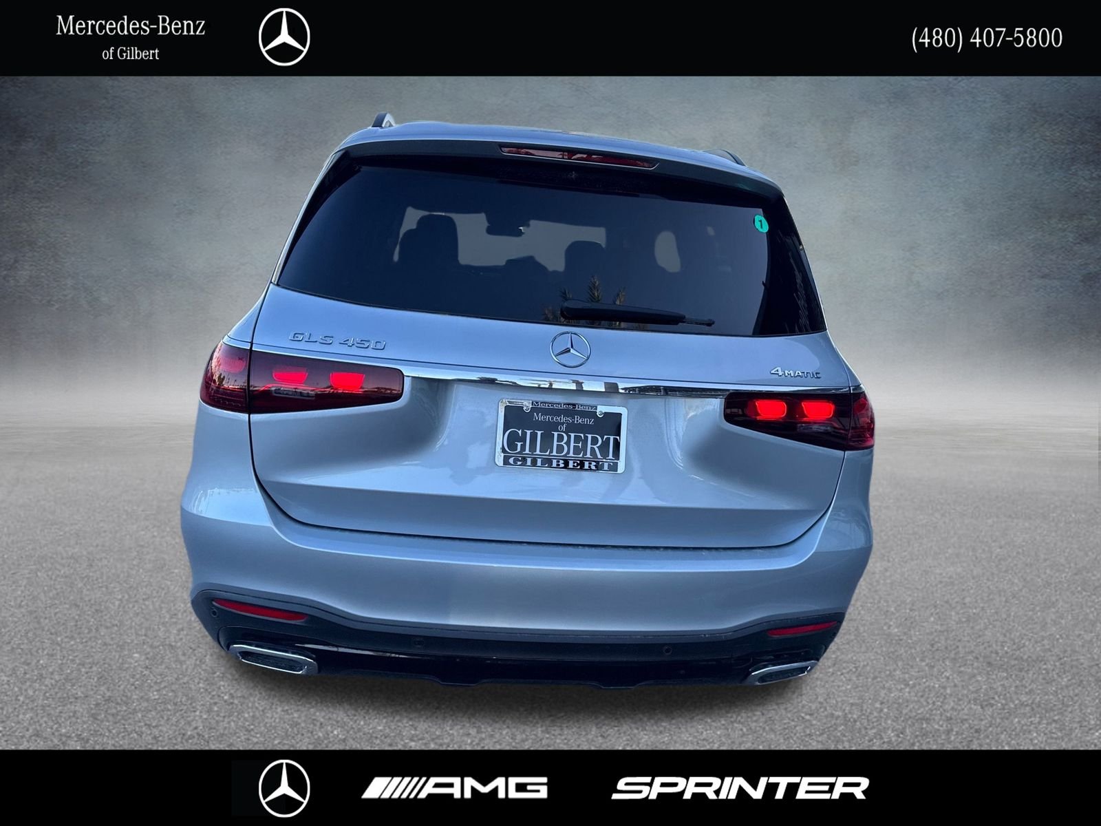 New 2026 Cirrus Silver Metallic Mercedes-Benz GLS 450 image 5