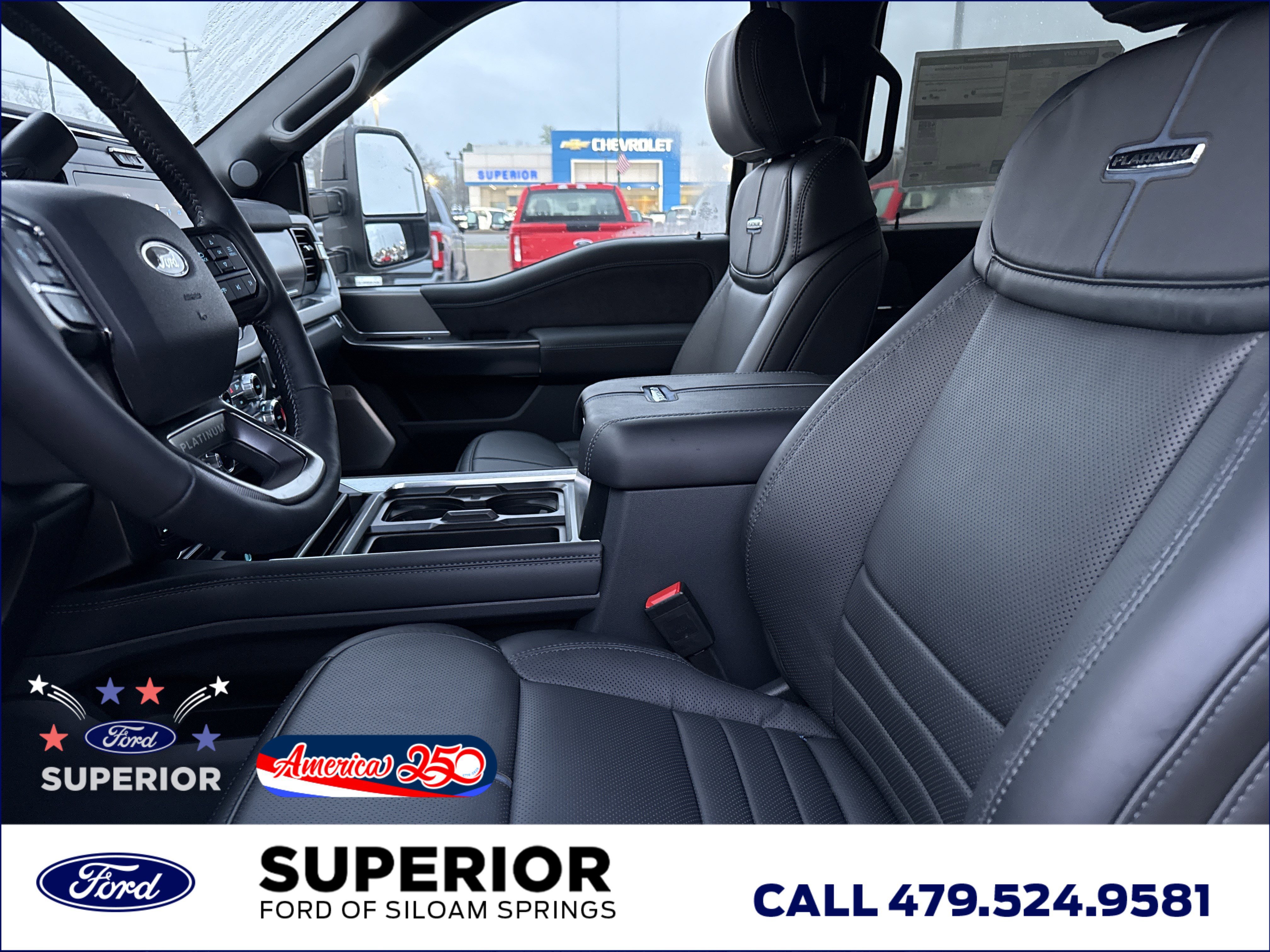 New 2026 Star White Metallic Tri-Coat Ford F-250® Platinum® image 6