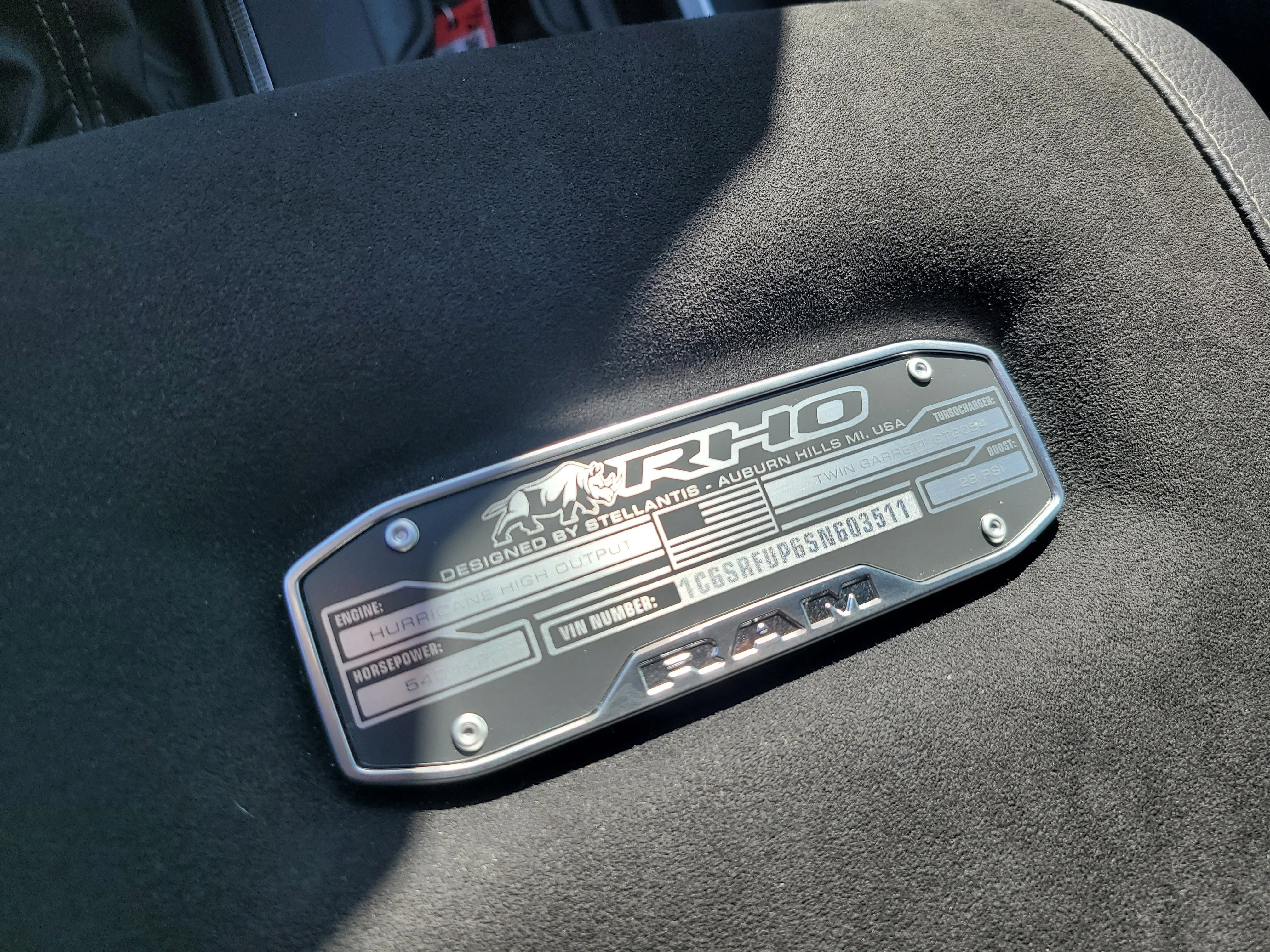 Used 2025 Billet Silver Metallic Clearcoat Ram RHO image 27