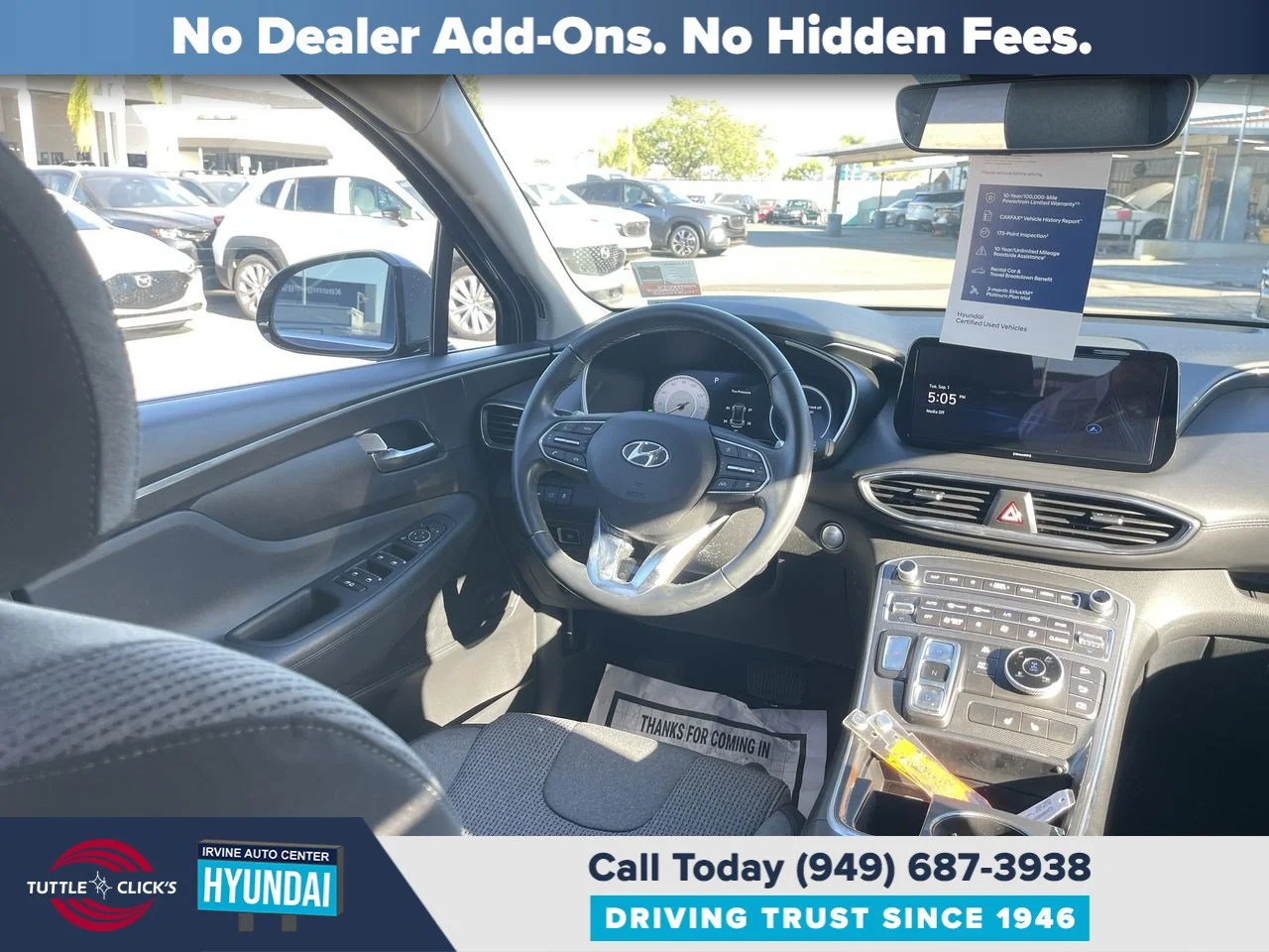 Used 2023 PORTOFINO GRAY HYUNDAI SEL CONVENIENCE image 10