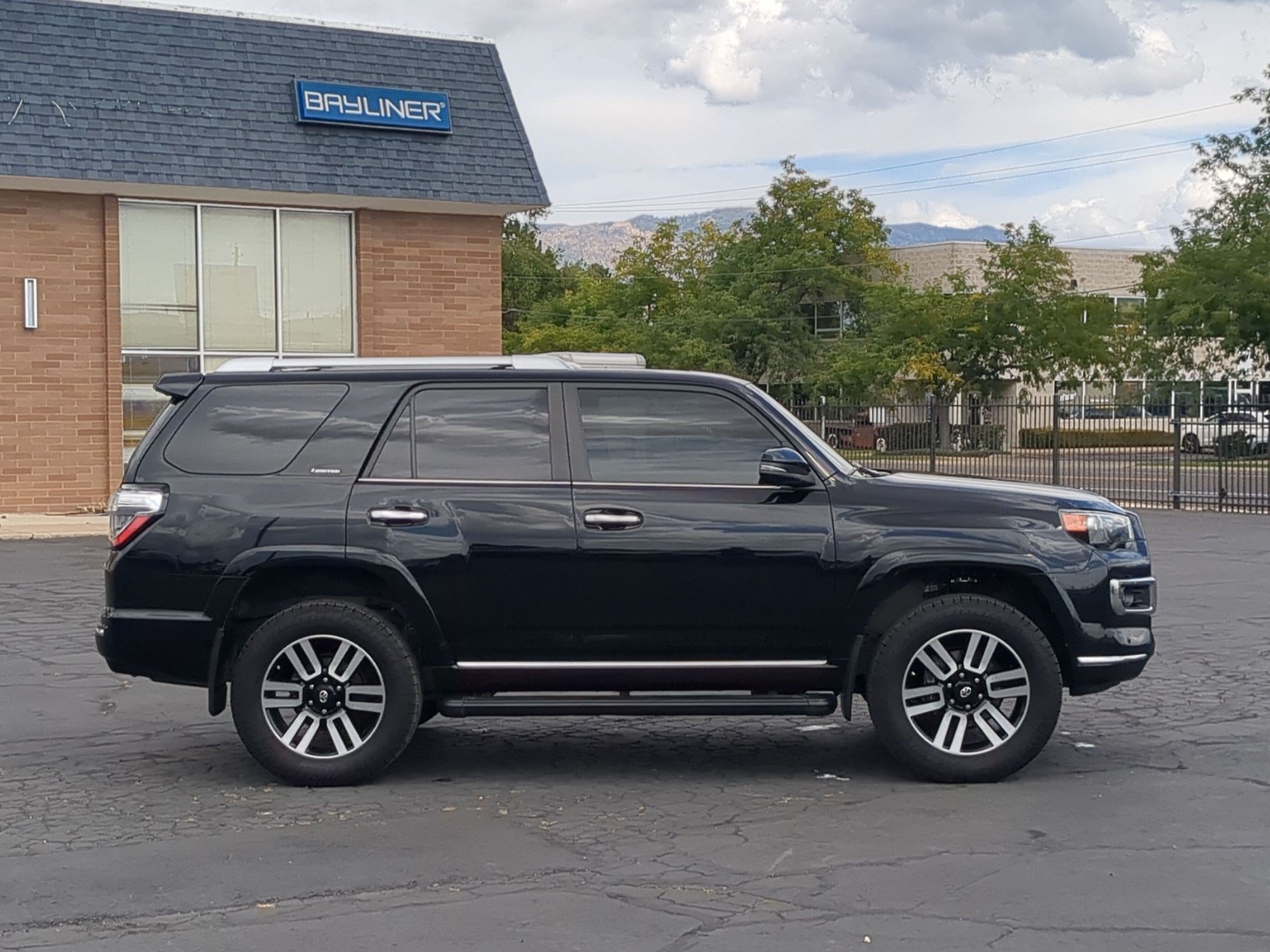 Used 2020 Midnight Black Metallic Toyota Limited image 2