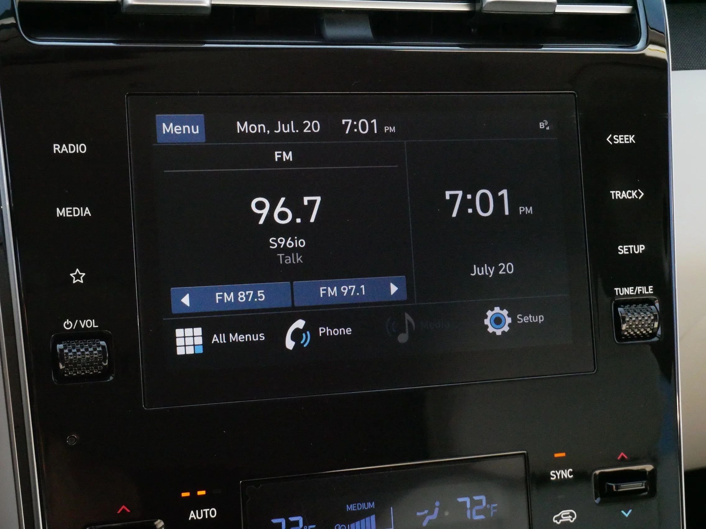 Used 2023 Intense Blue Hyundai SEL image 22