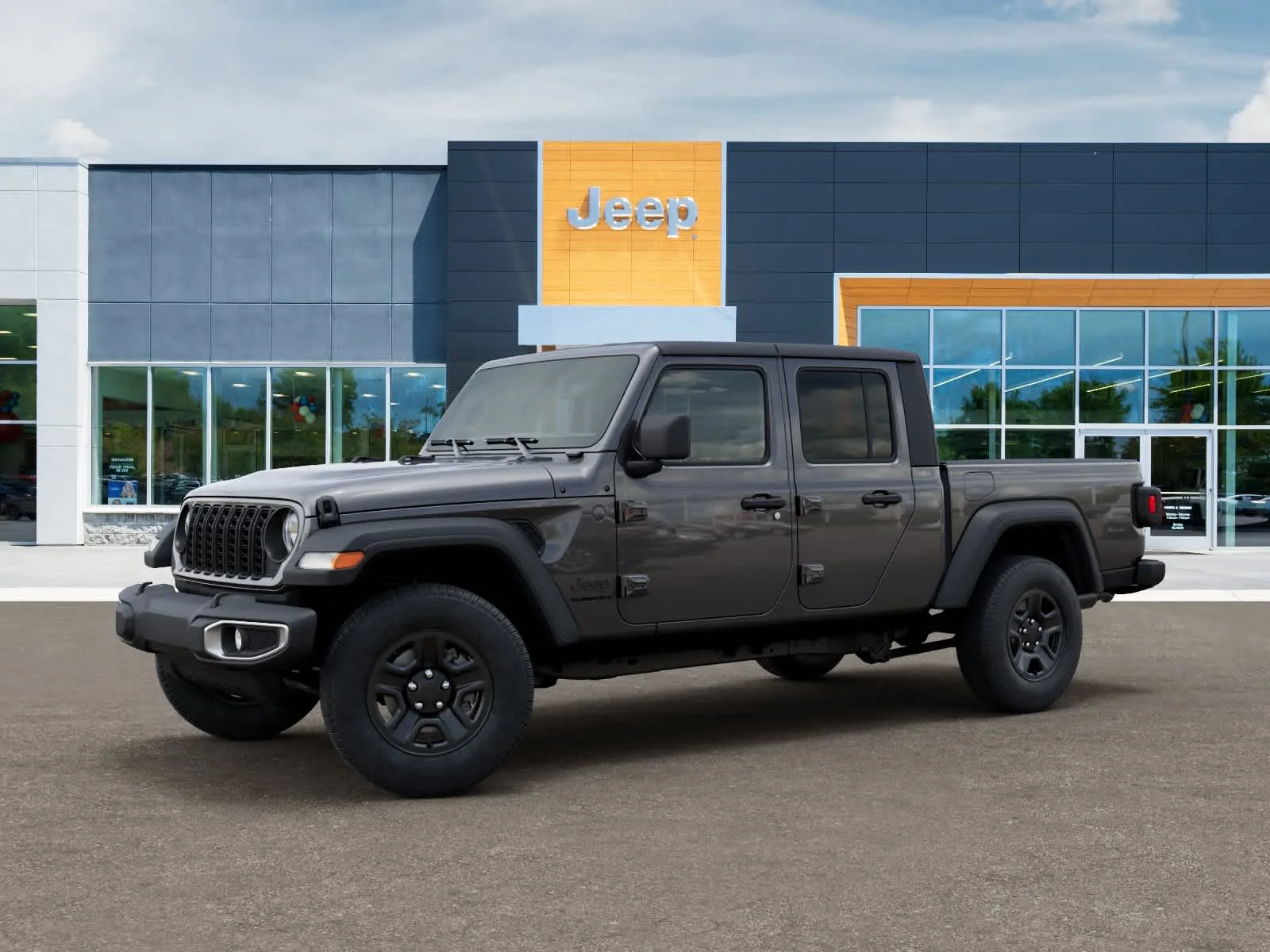 New 2026 Granite Crystal Metallic Clearcoat Jeep Sport image 2