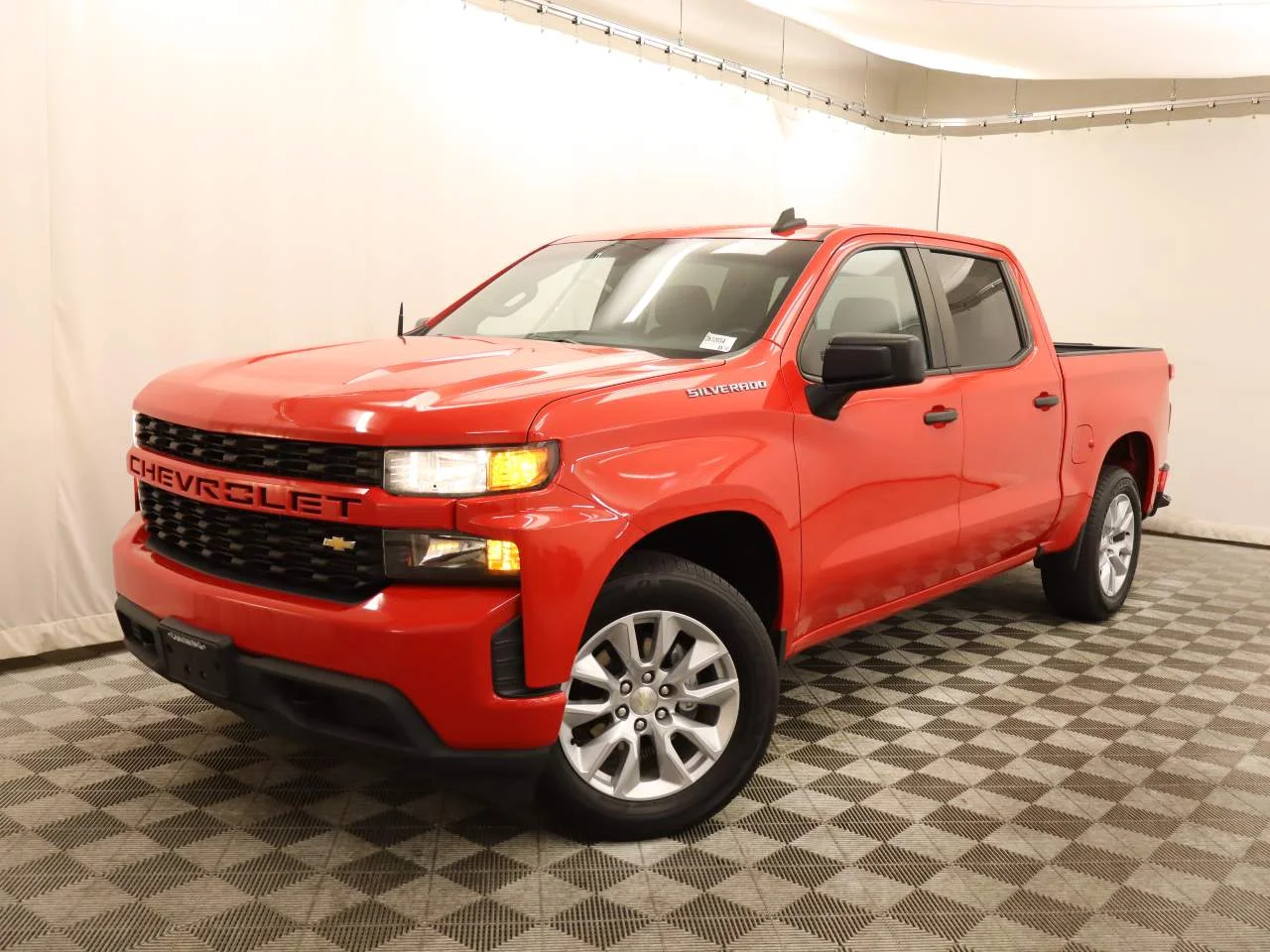 Certified Used 2020 Red Chevrolet Custom Crew Cab image 1