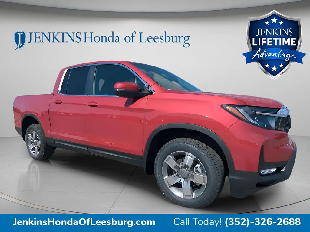 New 2026 Radiant Red Metallic II Honda RTL image 1