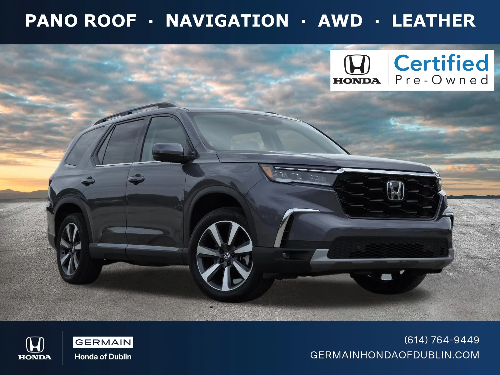 2025 Honda Pilot Touring AWD's photo
