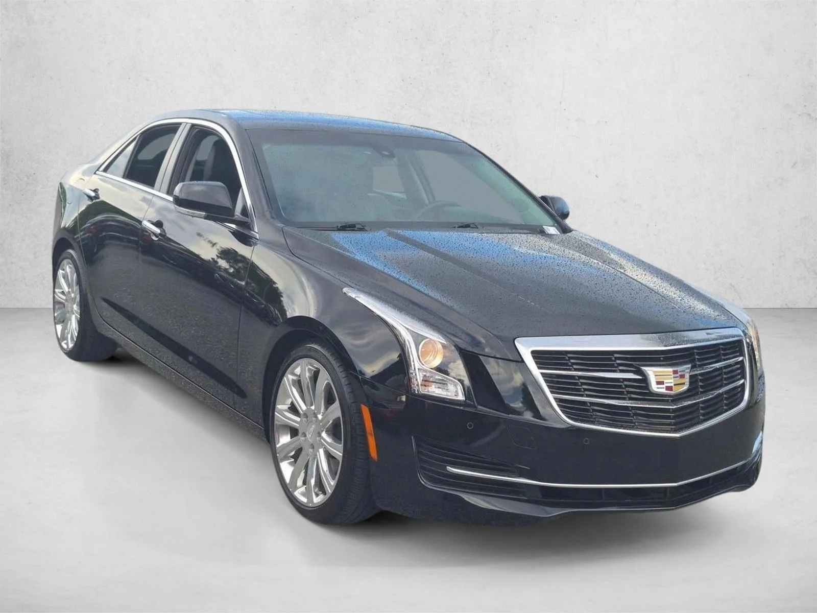 Used 2017 Stellar Black Metallic Cadillac Luxury RWD image 3