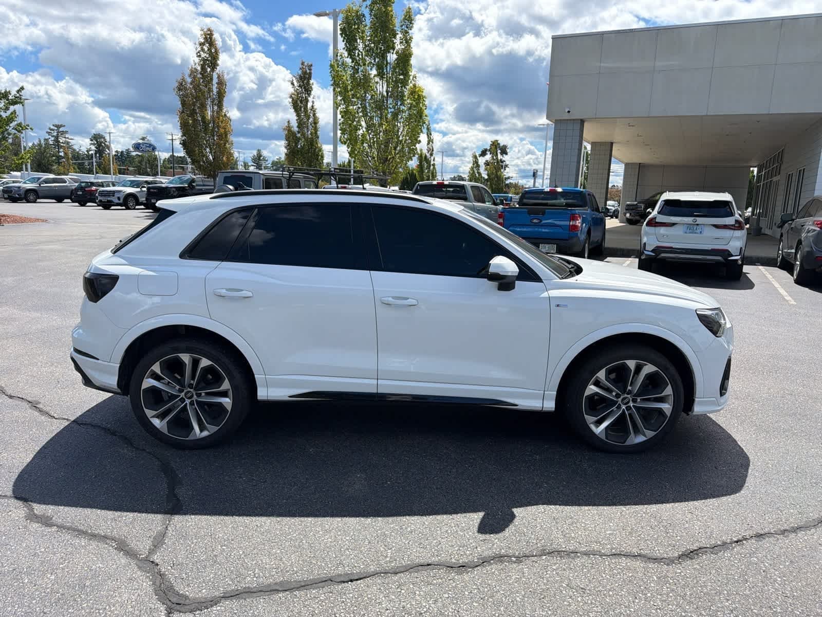 Used 2021 Glacier White Metallic Audi S line Premium Plus image 6