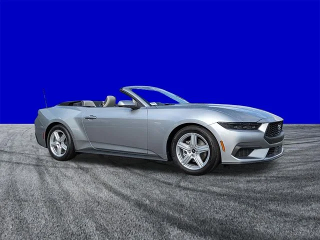 New 2026 Iconic Silver Metallic Ford EcoBoost® Premium Convertible image 2
