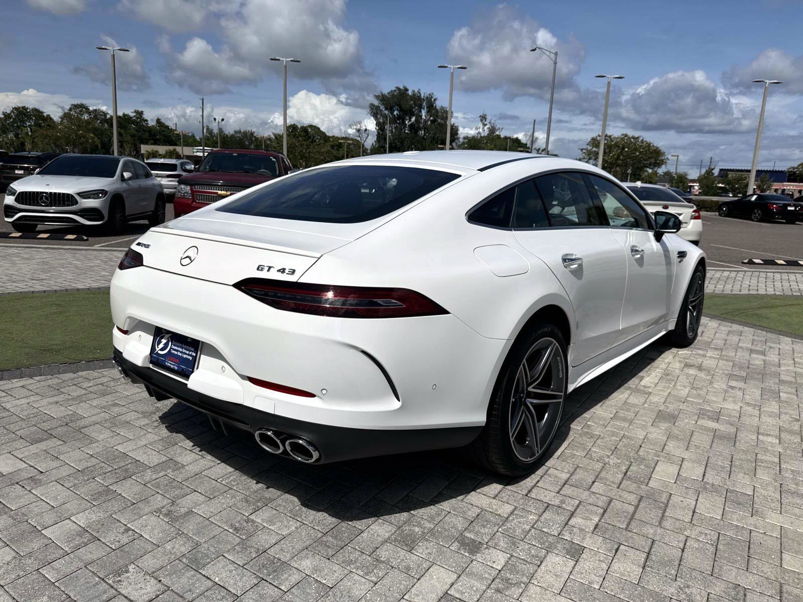 New 2026 Polar White Mercedes-Benz 43 4-Door Coupe image 4