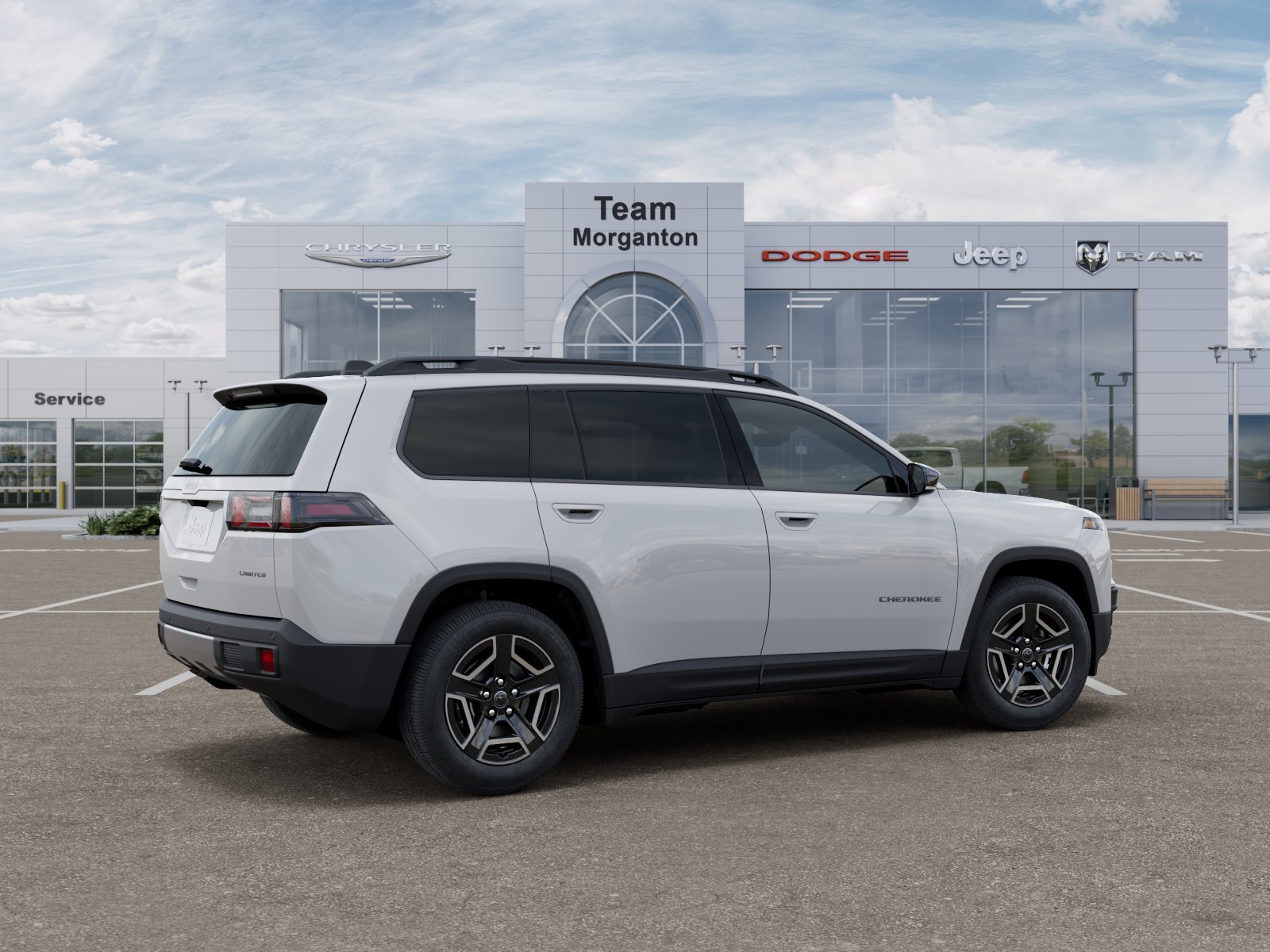New 2026 Bright White Clear-Coat Exterior Paint Jeep Limited image 31