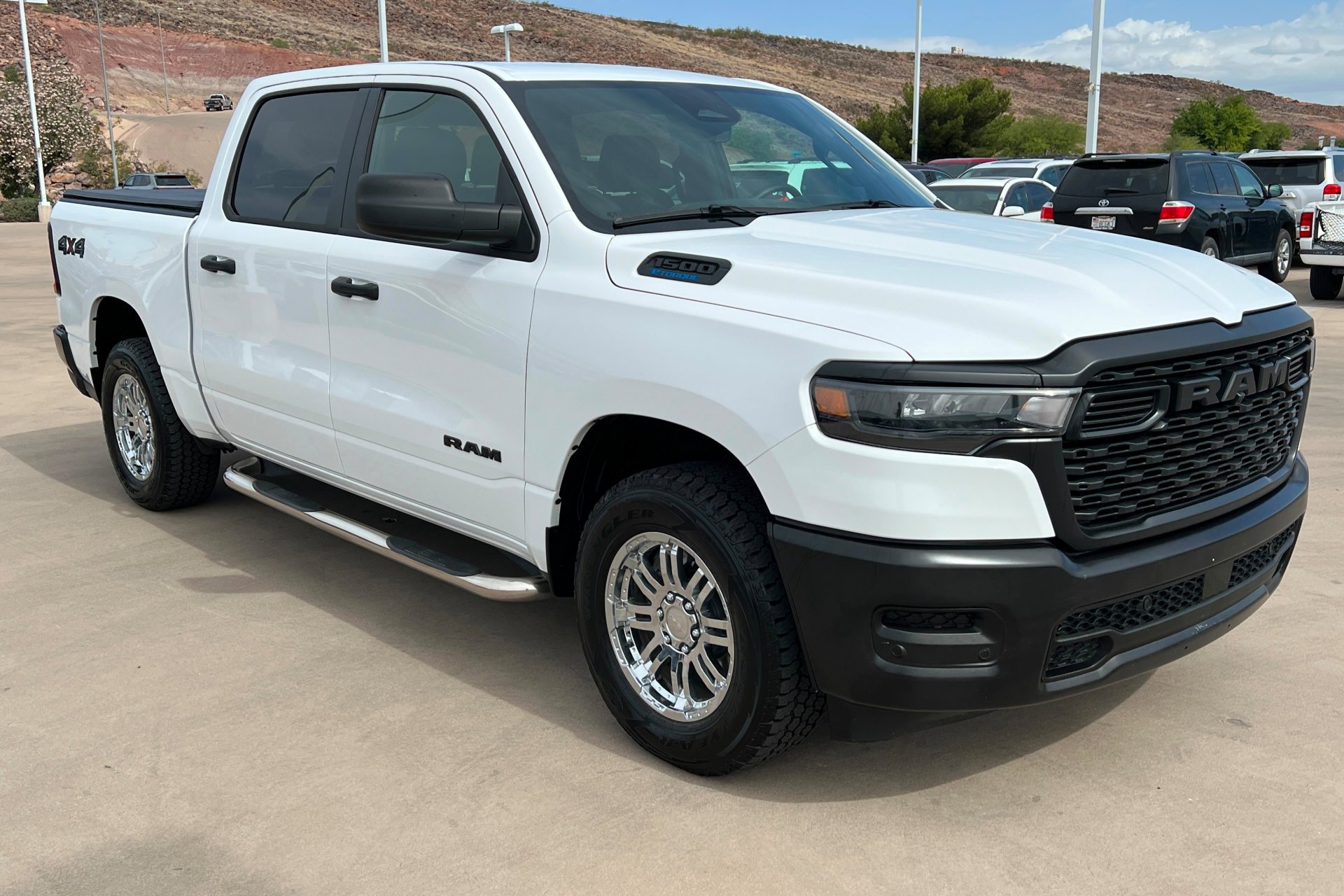 Used 2025 Bright White Clearcoat Ram Tradesman image 8