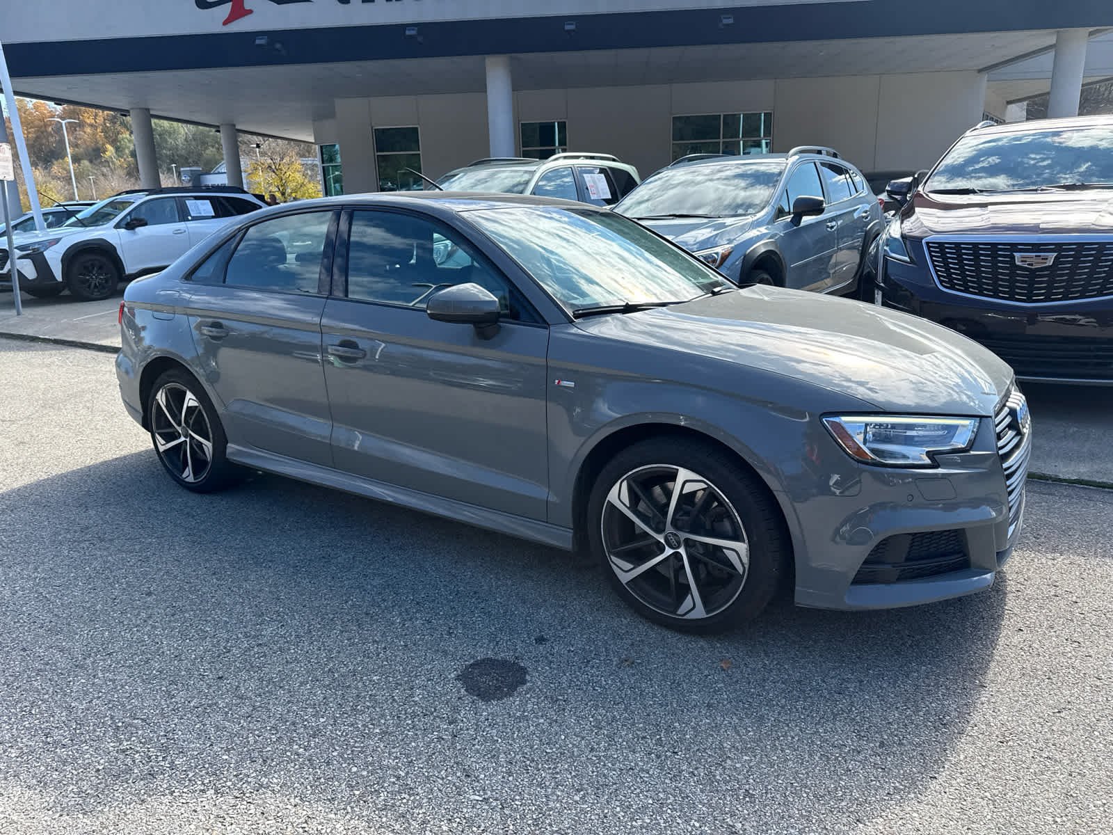 Used 2020 Monsoon Gray Metallic Audi S line Premium image 4