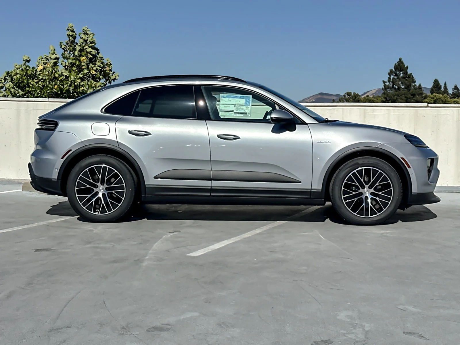 New 2026 Dolomite Silver Metallic Porsche 4 Electric image 9