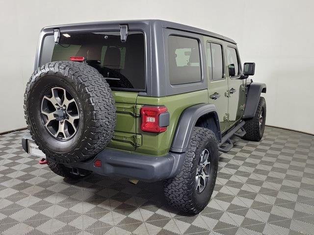 Used 2020 Sarge Green Clearcoat Jeep Rubicon image 4